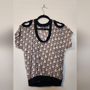 Barbara Bui Cold Shoulder Top